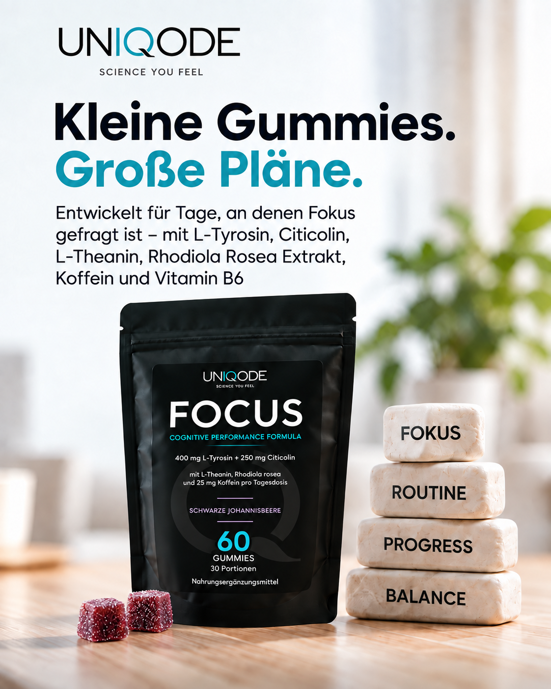 UNIQODE FOCUS Gummies
